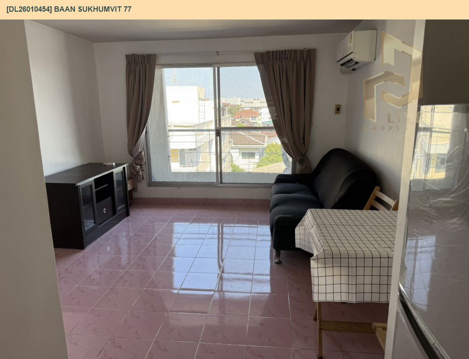 picture DL26010454 Condo for rent, Baan Sukhumvit 77 near BTS On Nut, ready to move in, call urgently 0656133286 LineID @534wlwof - 7/15