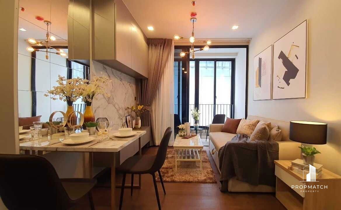 รูป PM002225✨Flash Deal ✨ IDEO Q Victory (2Bed 1Bath 48.5SQM.) พร้อมอยู่ ! เพียง 35,000 บาทต่อเดือน Tel.0981315848 @propmatch - รูปที่ 1/17