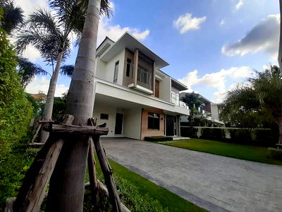 บ้านเดี่ยวให้เช่า : HR3175ให้เช่าบ้านเดี่ยวหรู Perfect Masterpiece สุขุมวิท 77 – สุวรรณภูมิ สังคมเหนือระดับ ติดห้าง Robinson ใกล้สนามบินเพียง 10 นาที