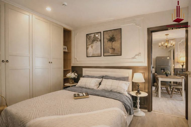 2-bed condo for rent, 57 sqm, Regent home bangna
