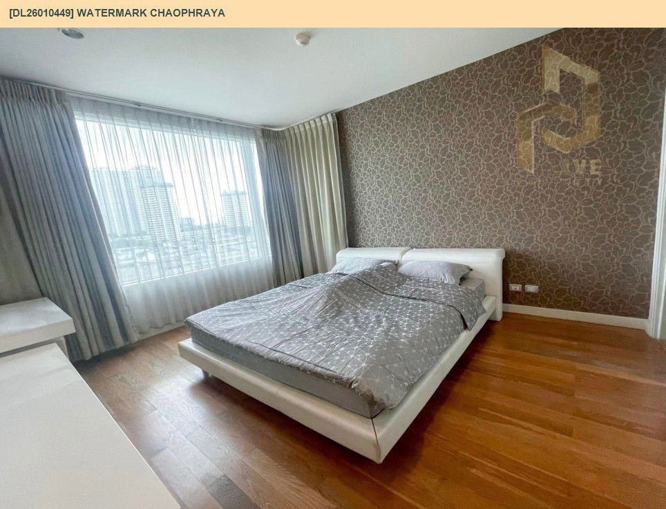 picture DL26010449 Condo for sale, Watermark Chaophraya near BTS Krung Thon Buri, ready to move in, call urgently 0614453194 LineID @162cjixi - 3/12