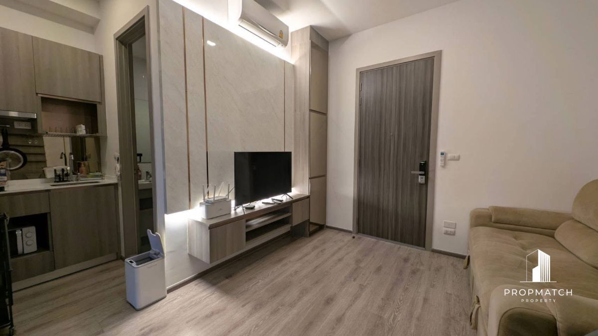 รูป PM036254✨Flash Deal ✨ KnightsBridge Prime Onnut (1Bed 1Bath 34.5SQM.) พร้อมอยู่ ! เพียง On Nut Station บาทต่อเดือน Tel.0981315848 @propmatch - รูปที่ 1/7