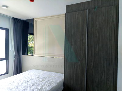 Condos for rent BTS Bearing : 🎉 For Rent Condo NOTTING HILL SUKHUMVIT 105 Building D, Floor 2,1 bed room, Room size 25 sqm