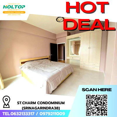 Condos for rent Seacon Square Department Store : #R8871 🎉 170169 Condo for Rent: St.Charm Condominium (Srinagarindra 38)
