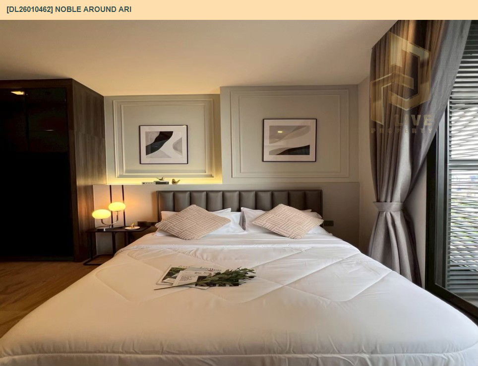 picture DL26010462 Condo for rent, Noble Around Ari near BTS อารีย์, ready to move in, call urgently 0614453194 LineID @162cjixi - 2/10