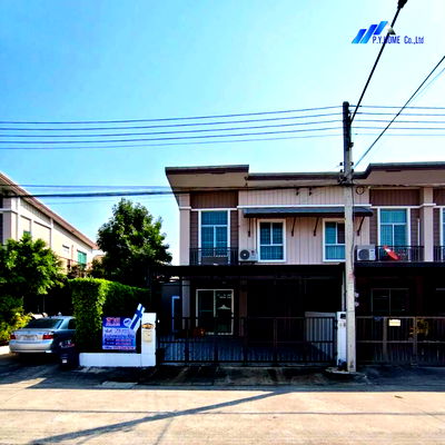 Townhouses for sale Rangsit-Nakhon Nayok 30 : Pruksa Ville 106 House for Sale (Rangsit-Khlong Song) with Full Furniture Included