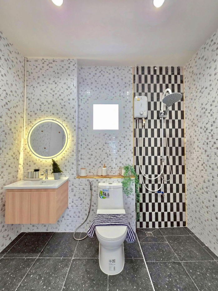 รูป ขายบ้านแฝด สไตล์บ้านเดี่ยว รีโนเวทสวย พร้อมอยู่ หมู่บ้านบุรีรมย์ ซอยเลียบคลองสอง 23 ใกล้ Safari World - รูปที่ 12/17