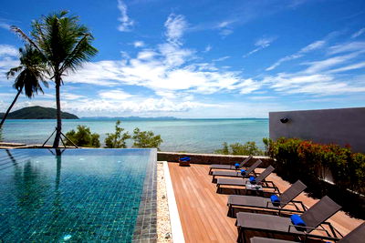 บ้านเดี่ยว เกาะสมุย สุราษฎร์ธานี : [920121001-2230] Luxurious 7-BR Beachfront Pool Villa in Laem Sor, Koh Samui