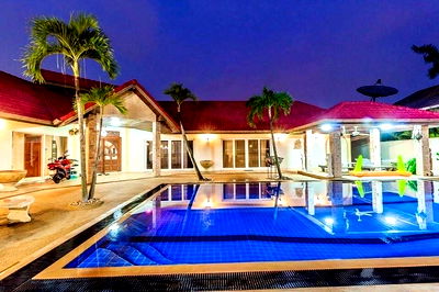 บ้านเดี่ยว บางละมุง ชลบุรี : ขายพลูวิลล่าพัทยาขายพร้อมผู้เช่า 