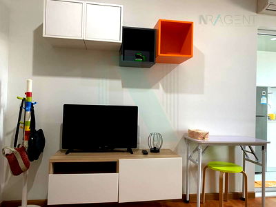 เช่าคอนโด ท่าพระ : ให้เช่าคอนโด เดอะ เพรสซิเดนท์ สาทร-ราชพฤกษ์ 3 อาคาร 1 ชั้น 10 1 ห้องนอน ขนาด 9000 ตรม ใกล้ มหาวิทยาลัยสยาม