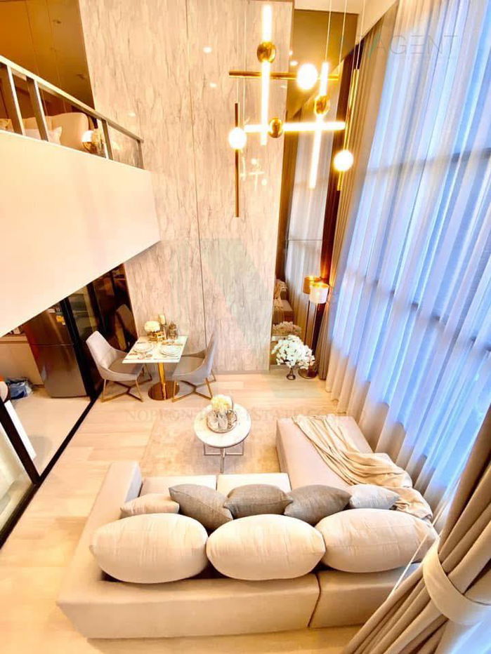 picture 🎊 For Rent Condo KNIGHTSBRIDGE PRIME SATHORN Building 1, Floor 28,Duplex, Room size 37.00 sqm - 6/8