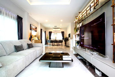 บ้านเดี่ยว ชลบุรี : KT0174📲LineID @556ryccg🏡ศุภาลัย พาร์ควิลล์ พัทยา-สุขุมวิท 60ตรว 4ห้องนอน🪑แต่งครบ พร้อมอยู่