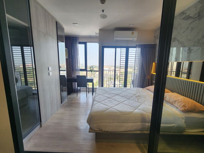 🏡 ให้เช่า Modiz Launch ห้องบิ้วอินสวย วิวมธ💖 ✨ ชั้น 16  ✅️ พร้อมเข้าอยู่