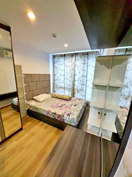 For Rent Condo The Unique Ladprao 26, closed with MRT Ladprao, 31 sqm. 1 bed fully furnished