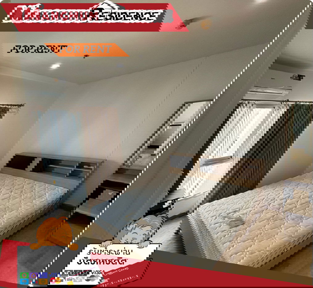 รูป 💫The Parkland ตากสิน-ท่าพระ ราคาพิเศษ 11,000 บาท! ใกล้ BTS โพธิ์นิมิตร เดินทางสะดวก เฟอร์ครบ🚅เเหล่งของกินเพียบ รีบจองเลย🍜🍦 - รูปที่ 1/15