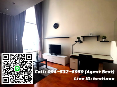 Condos for rent Wat Pathum Wanaram School : ✨ Condo for Rent Villa Rachatewi | Duplex High Floor, City View 📞094-532-6959