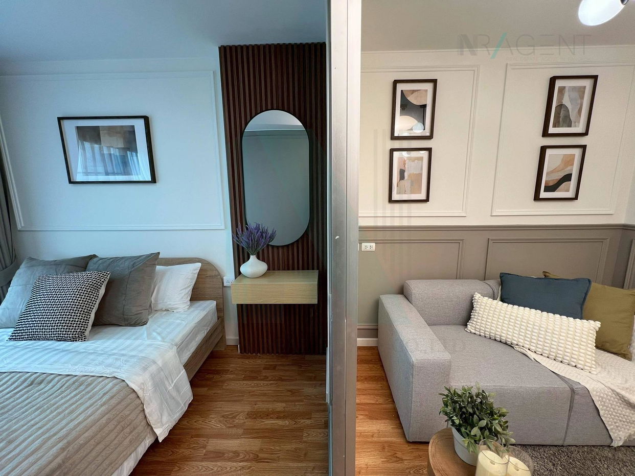 picture For Sell Condo LUMPINI VILLE ONNUT - LAT KRABANG 2 Building B, Floor 8,1 bed room, Room size 26 sqm - 1/8