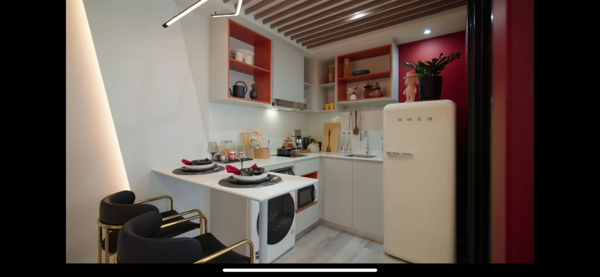 รูป ขายดาวน์ คอนโด KAVE Luminous Bangmod (เจ้าของขายเอง) ห้อง 𝐎𝐧𝐞 𝐁𝐞𝐝 𝐑𝐨𝐨𝐦 𝐏𝐥𝐮𝐬 ห้องใหญ่สุดในโครงการ ( ขนาด 34.90 ตรม. ) ตึก A ชั้น 4 - รูปที่ 5/13