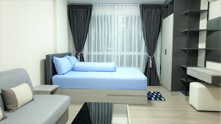 P. dcondodomรังสิตให้เช่า คอนโดสวยทำเลดี ใกล้ม.ธรรมศาสตร์ 🔥