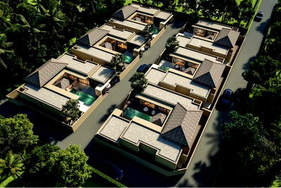 Houses for sale Ko Samui Surat Thani : [920121001-1924] Luxury Tropical Villa 4 Bedrooms  Meanam Koh Samui