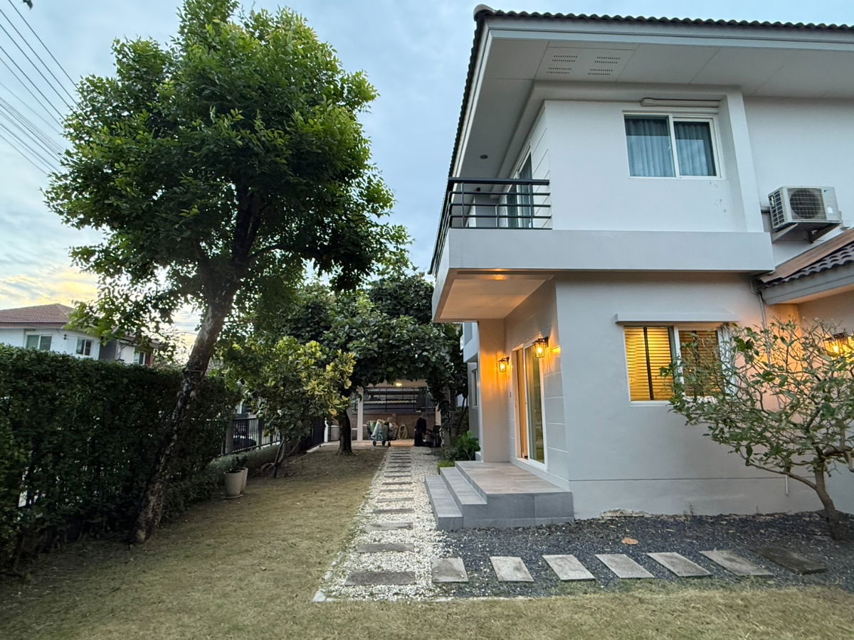 รูป บ้านเดี่ยวหลังใหญ่ ปรับปรุงใหม่ทั้งหลัง ม.คาซ่าวิลล์ รามอินทรา–หทัยราษฎร์ หลังมุมถนนเมนต้นโครงการ กว้างมาก ราคาพิเศษ เฟอร์ฯพร้อม - รูปที่ 8/38