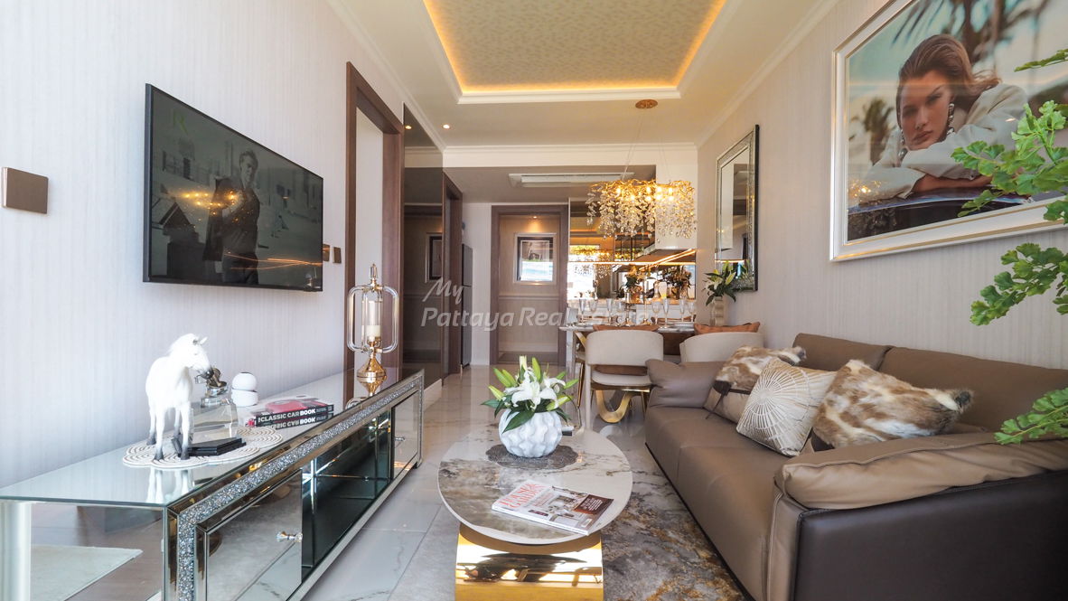 รูป 🛏️ 1 ห้องนอน - 🛁 1 ห้องน้ำ - 🏙️ City View - 🌏 ชื่อชาวต่างชาติ - 🏢 The Riviera Malibu Residences Pattaya - รหัส: RMB07 - รูปที่ 6/15