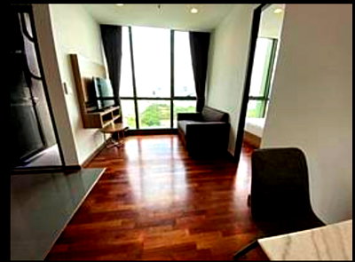 คอนโดให้เช่า : ว่างพร้อมอยู่! Wish Signature. 1นอน 35ตร.ม. Line id: @pfagent