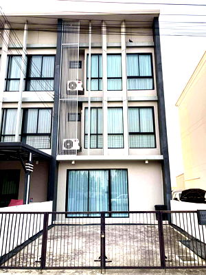 เช่าทาวน์โฮม นนทบุรี : ให้เช่าธงสิริ 3 บ้านกล้วย-ไทรน้อย ใกล้เซนทรัลเวสเกต