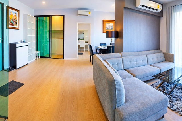 รูป ให้เช่า คอนโด เดอะ นิช ไพรด์ ทองหล่อ เพชรบุรี ห้องมุม ชั้น 24 3นอน 3น้ำ BTS ทองหล่อ 1.6 กม.ขนาดใหญ่ บนชั้นสูง วิวเปิดโล่ง 96 ตร.ม. - รูปที่ 2/8