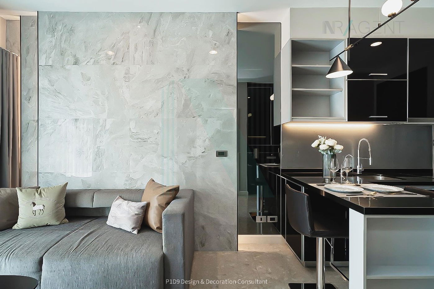 picture ð For Rent Condo THE CREST SUKHUMVIT 34 Building 1, Floor 11,1 bed room, Room size 36.00 sqm - 7/8