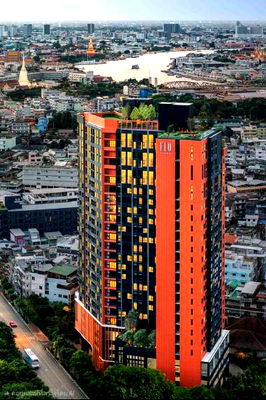 คอนโด ถนนพระราม 4 : ขายดาวน์ ขาดทุน คอนโดใหม่พร้อมอยู่ Flo by sansiri ใกล้ bts คลองสาน