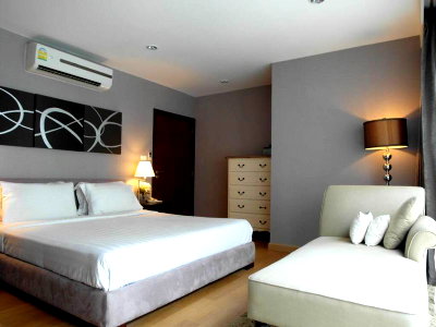 คอนโดให้เช่า : For Rent condo Sathorn Gardens (สาทร การ์เด้นส์) fully furnished (S03-2346)