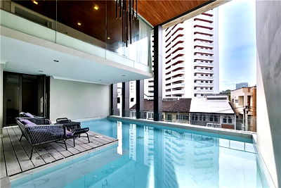 Townhouses for sale Watthana : [920071001-14291] For Sale with Tenant | 749 Residence Townhouse with Private Pool