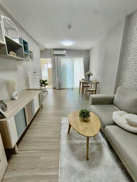 📌 For Rent Condo SUPALAI CITY RESORT RATCHADA - HUAI KHWANG Building 1, Floor 6,1 bed room, Room size 45 sqm