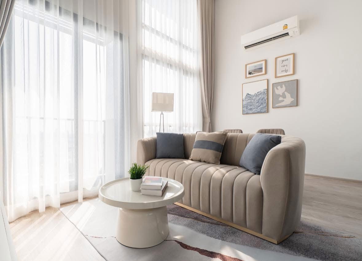 picture ***Condo for Rent : The Tree Pattanakarn-Ekkamai 1 Bed duplex Nice decorated High floor near Airport Link Ramkhamhaeng *** - 1/10