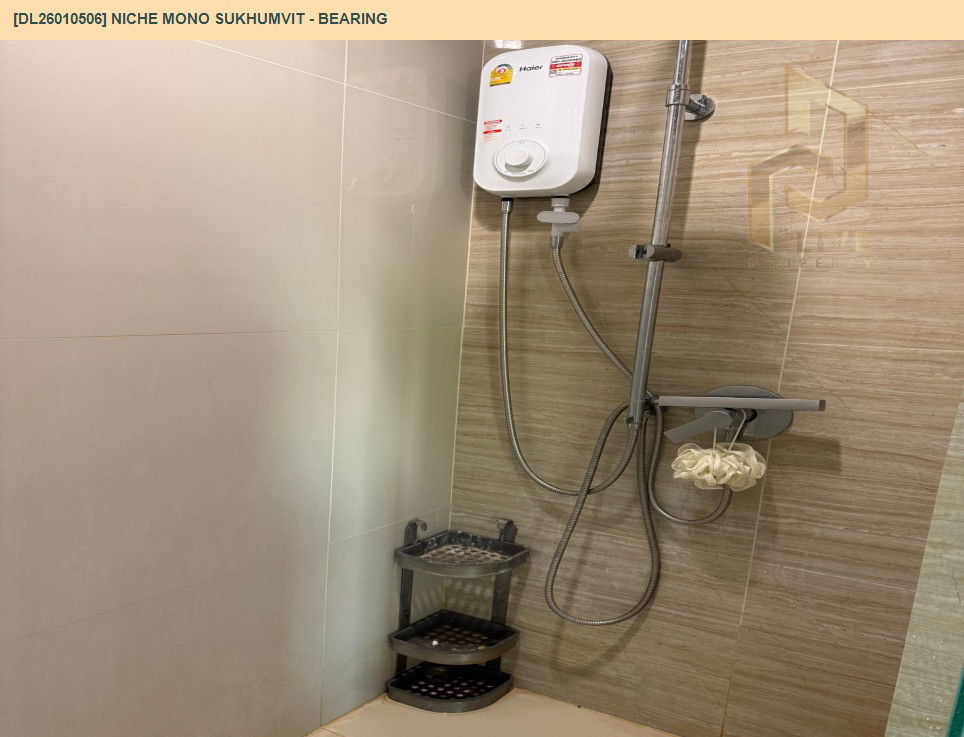 รูป DL26010506 ให้เช่าคอนโด นิช โมโน สุขุมวิท - แบริ่ง (Niche Mono Sukhumvit - Bearing) ใกล้ BTS แบริ่ง พร้อมเข้าอยู่ โทรด่วน 0656133286 LineID @534wlwof - รูปที่ 9/13