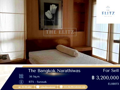 ขายคอนโด : ✨พักผ่อนเต็มปอด @The Bangkok Narathiwas คอนโดสไตล์รีสอร์ทใจกลางเมือง บรรยากาศร่มรื่นหาไม่ได้อีกแล้ว ❤️