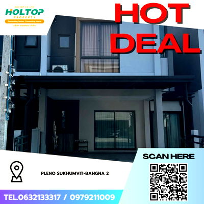 Townhouses for rent : #Z4219💥 190169 🔥House for Rent: Pleno Sukhumvit-Bangna 2