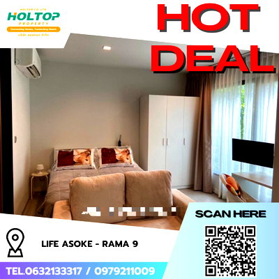 Condos for rent : #R8904 🎉 190169 Condo for rent: Life Asoke - Rama 9