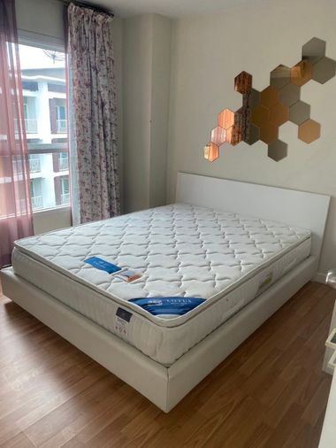 AS1875 ให้เช่าคอนโด We Condo เอกมัย - รามอินทรา ห้องสวย พร้อมเครื่องใช้ไฟฟ้าเฟอร์นิเจอร์ครบ