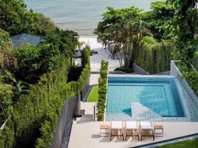 คอนโดบ้านปลายหาดวงศ์อมาตย์ว่างให้เช่าแบบ 2 ห้องนอน