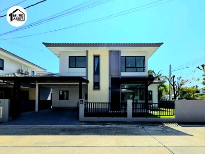 ขายบ้านเดี่ยว : ขายบ้านเดี่ยวหลังมุม คาซ่าวิลล์ ปิ่นเกล้า-ศรีรัช  บ้านสวยพร้อมอยู่ ทำเลดี ใกล้ทางด่วน