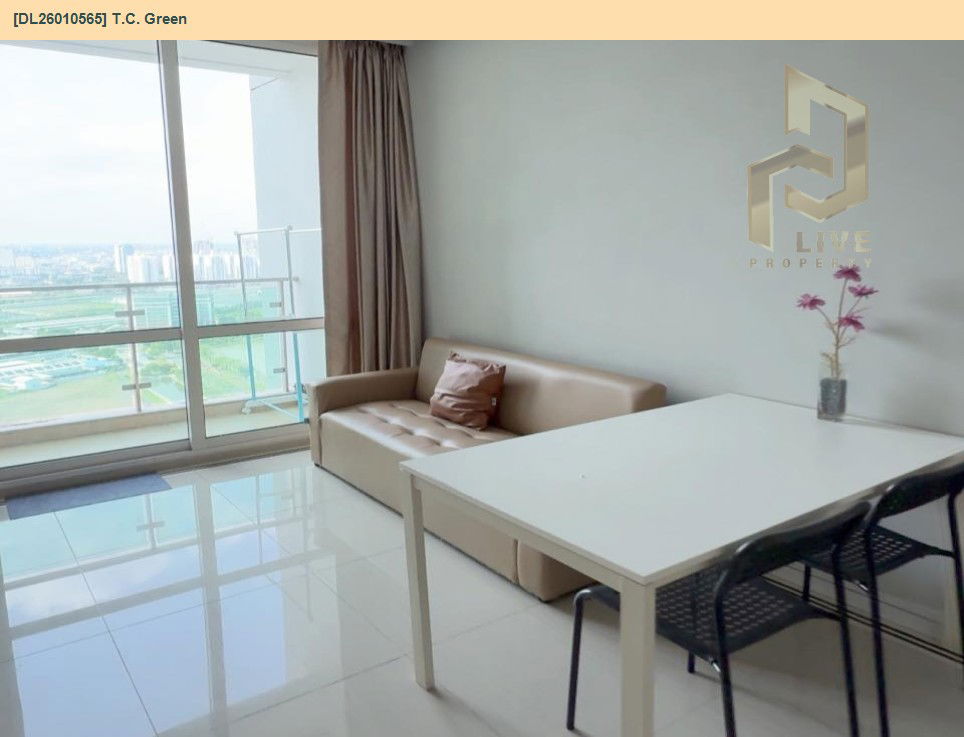 รูป DL26010565 ให้เช่าคอนโด ที.ซี. กรีน (T.C. Green) ใกล้ MRT พระราม 9 พร้อมเข้าอยู่ โทรด่วน 0653619502 LineID @897iyzll - รูปที่ 4/6