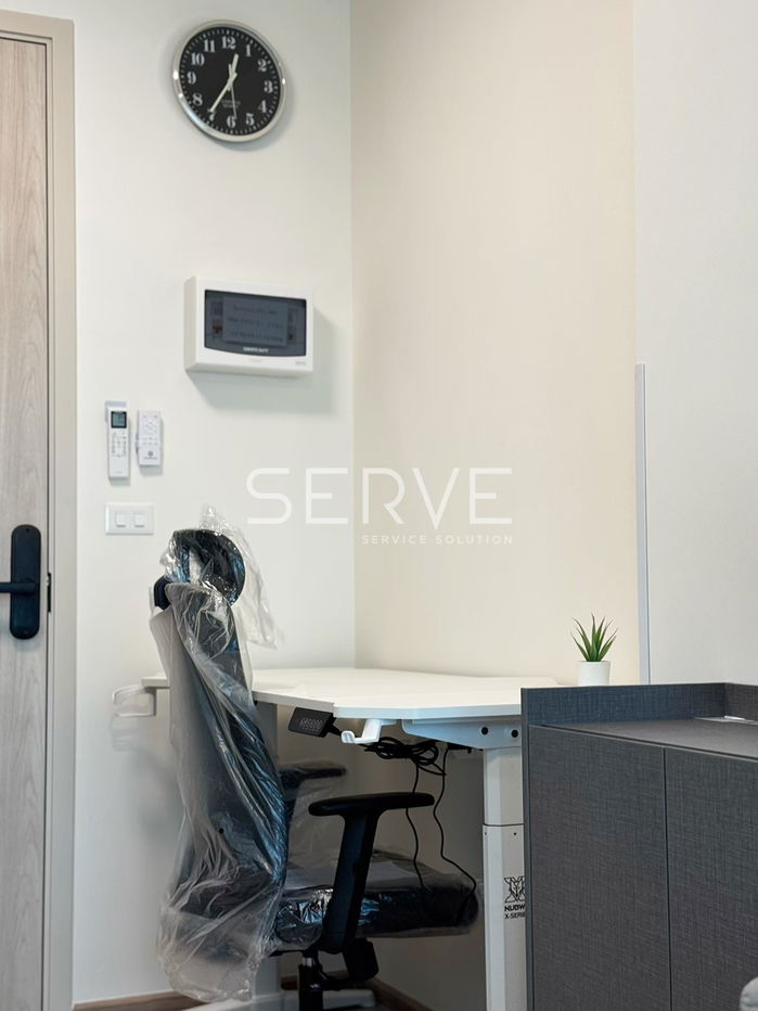 picture 1 Bed 1 Bath Nice Room Fully furnished New Condo Good Location Close to MRT Phra Ram 9 220 m. @ NUE District R9 - 7/11