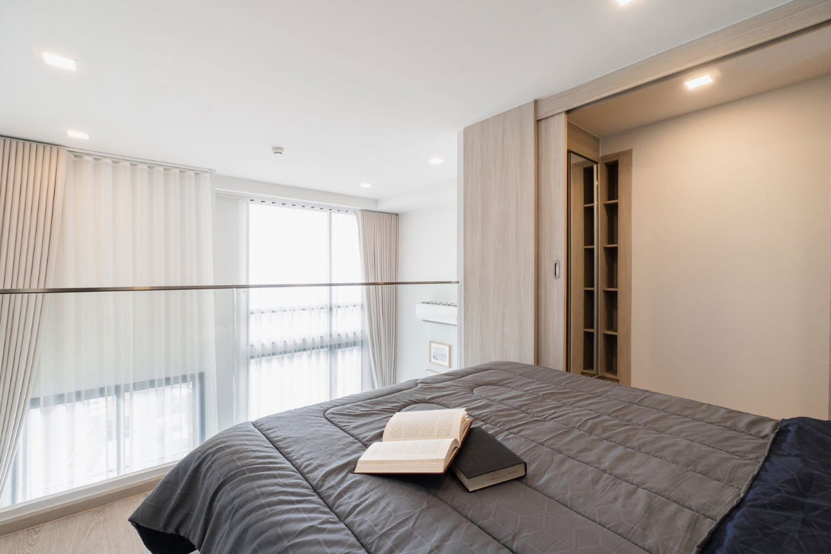 picture ***Condo for Rent : The Tree Pattanakarn-Ekkamai 1 Bed duplex Nice decorated High floor near Airport Link Ramkhamhaeng *** - 10/10