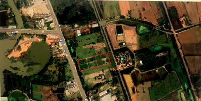 Land for sale Phimai Nakhon Ratchasima : Prime Land for Sale – Frontage on 4-Lane Main Road Nai Mueang Subdistrict, Phimai District, Nakhon Ratchasima Total land area of 11 Rai.