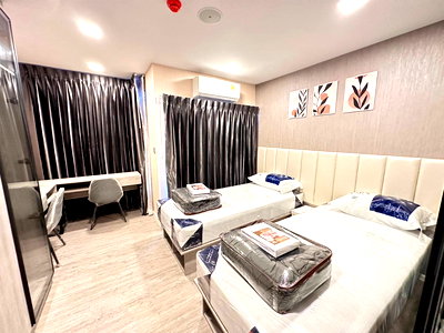 คอนโดให้เช่า : P. KaveAvaปล่อยเช่า  คอนโดสไตล์โมเดิร์น เตียงคู่ ใกล้ม.ธรรมศาสตร์🔥