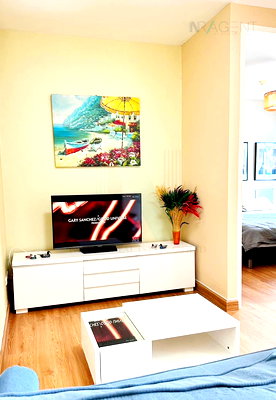 Condos for rent : 🎉 For Rent Condo THE PARKLAND SRINAKARIN Building B, Floor 2,1 bed room, Room size 52 sqm