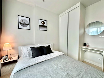 Condos for rent : Renting a condominium adjacent to BTS Vatio for 15,000 baht, 36 sq.m. (Line: Rangsima07).