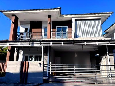 บ้านเดี่ยวให้เช่า : บ้านแสนสราญ 2 - หางดง 3ห้องนอน 3ห้องน้ำ ตร.ม. (ID:581HR)